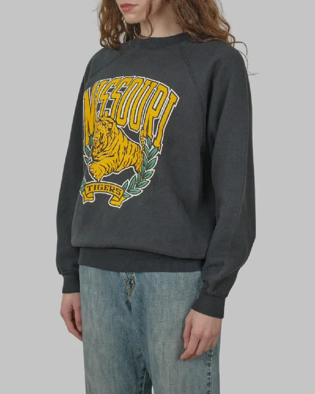 men's pullover sweatshirts-(S) 80s University of Missouri