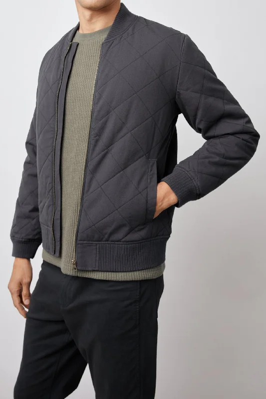 men's safety jackets-PENINSULA JACKET - WASHED BLACK