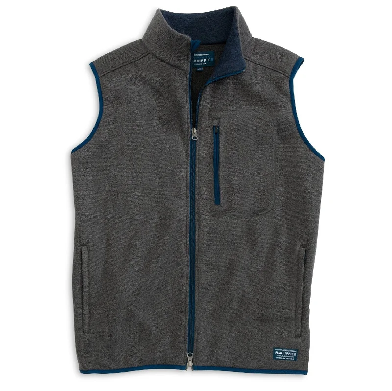 men's tactical vests-Fish Hippie Banyan Fleece Vest