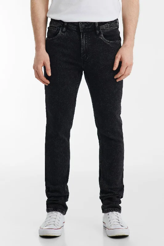 men's patterned trousers-Jeans coupe ajustée - Homme