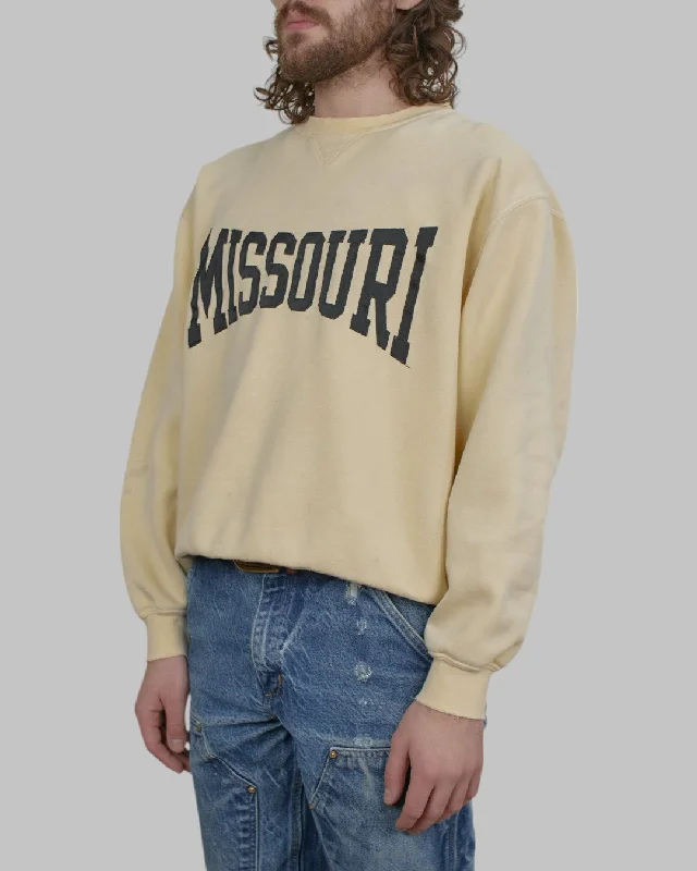 men's chic sweatshirts-(M) 00s University of Missouri