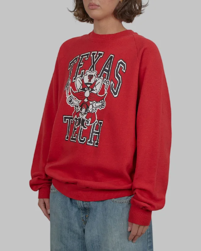 men's camping sweatshirts-(M/L) 90s Texas Tech