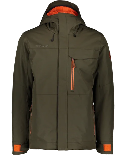 men's quick-dry jackets-Obermeyer Grommet Jacket