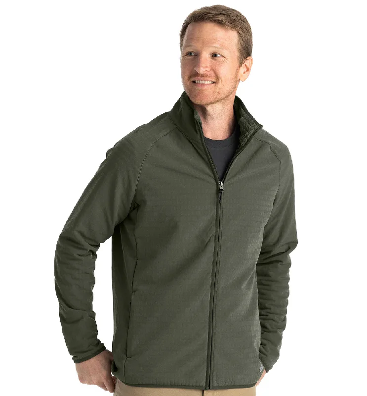 men's UV protection jackets-Men's Gridback Fleece Jacket