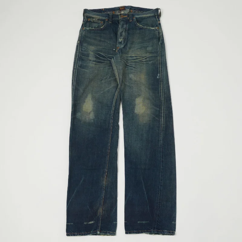 men's fishing trousers-Lee Archives 1936 'Real Vintage Cowboy' 101B Wide Straight Jean - Heavy Wash