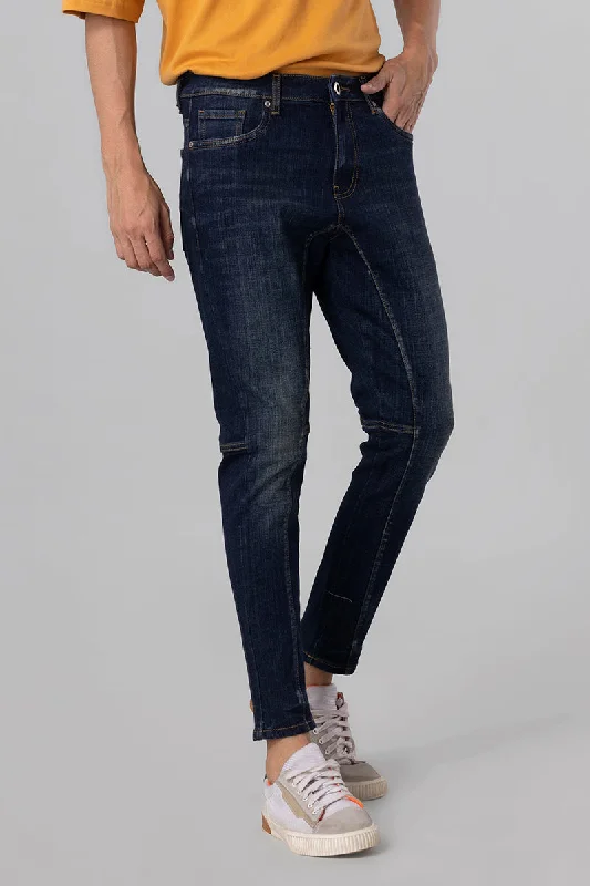 men's event trousers-Kalf Admire Blue Skinny Jeans