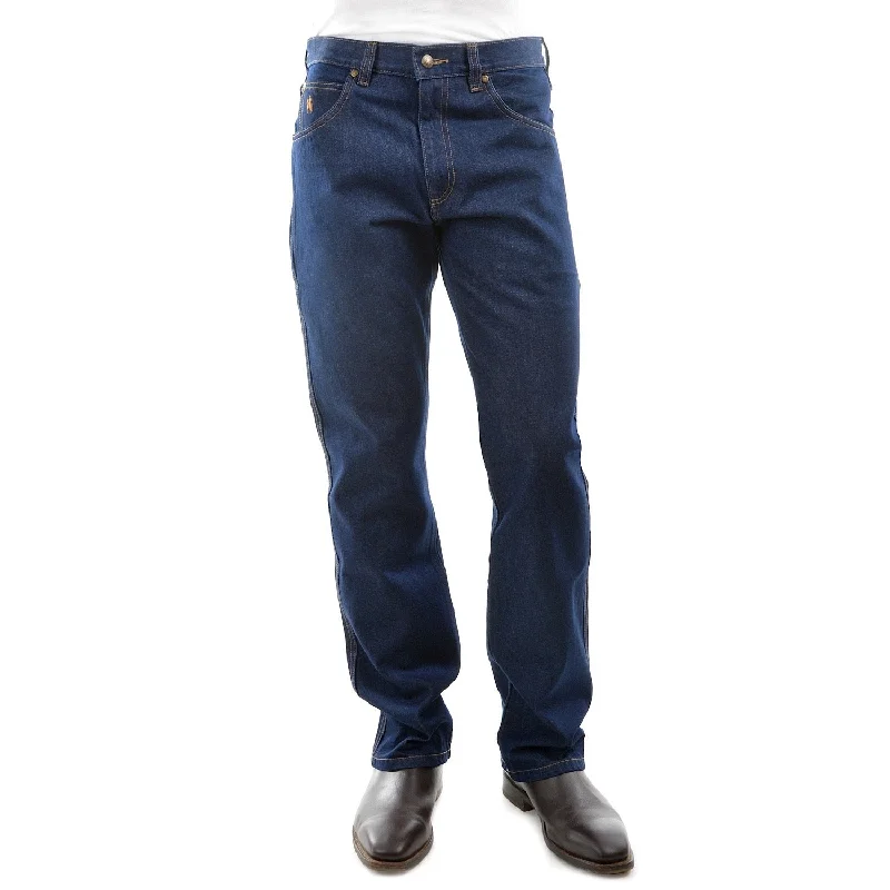 men's tapered jeans-Thomas Cook Men's 15 oz Denim Jean Dark Indigo