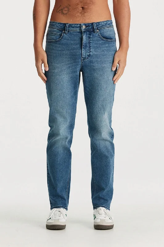 men's affordable trousers-Z-Three Relaxed Jean Bang Blue