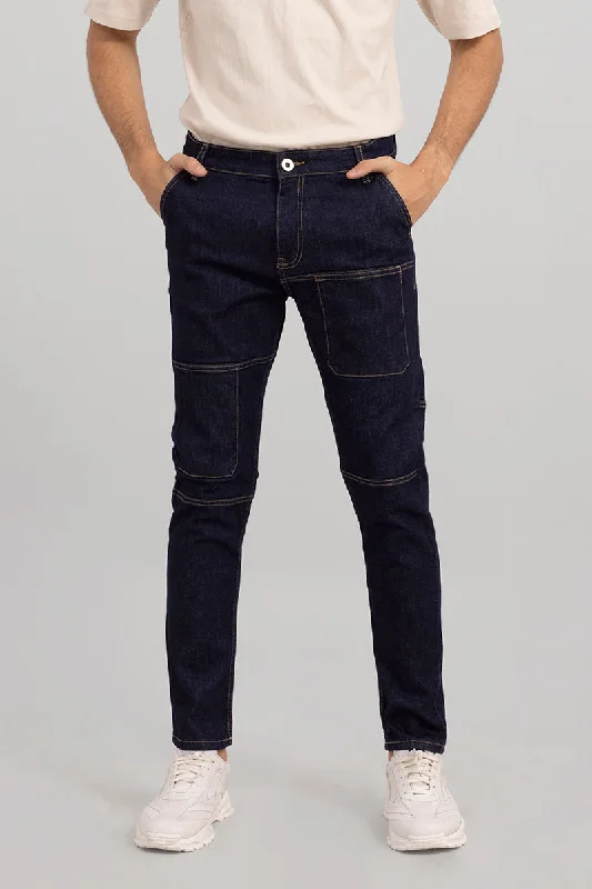 men's fishing trousers-Edwin Raw Blue Skinny Jeans