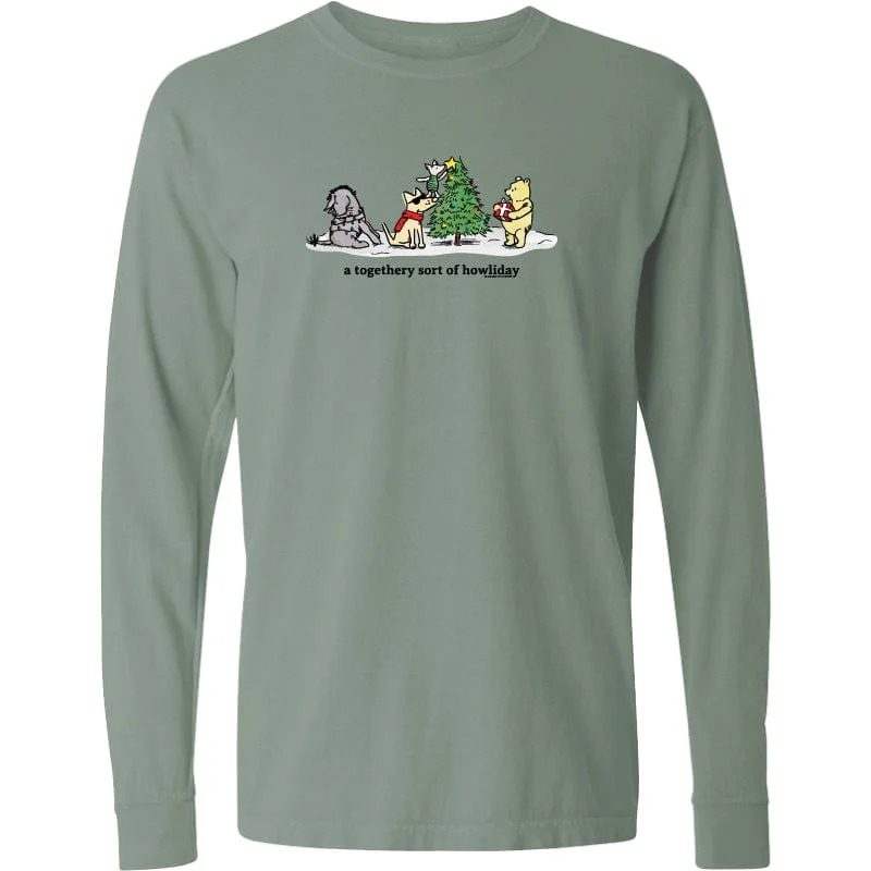 men's event t-shirts-A Togethery Sort of Howliday - Classic Long-Sleeve T-Shirt