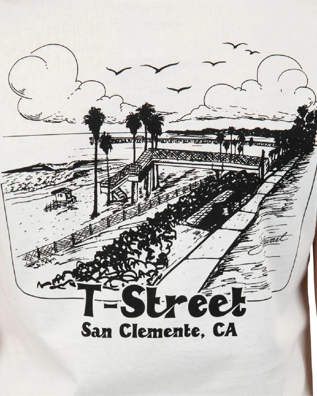 men's custom t-shirts-Stewart T-Street L/S T-Shirt