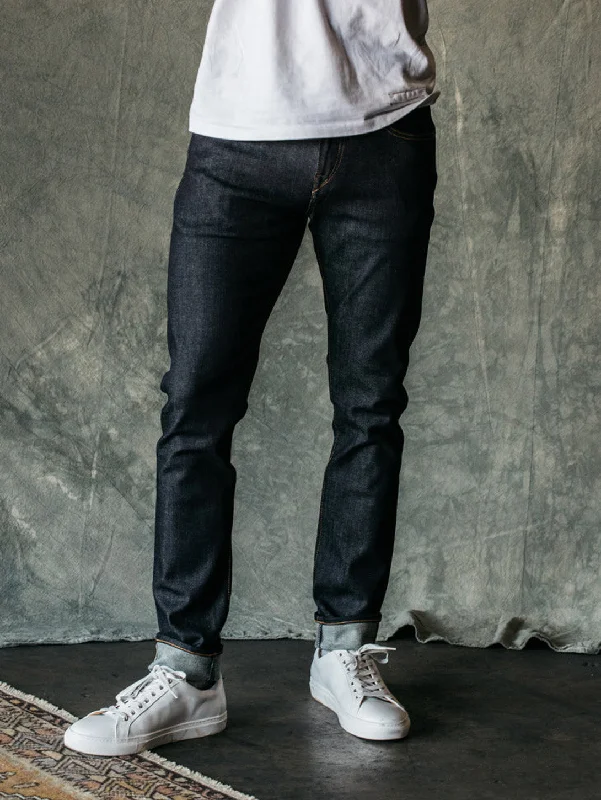 men's straight jeans-The Scissors Slim Tapered Jean - Indigo Raw