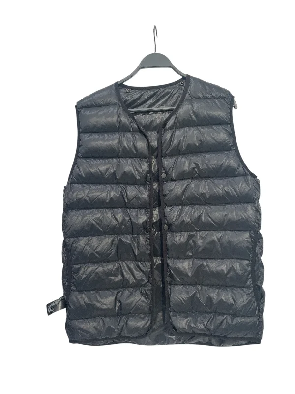 men's fashion vests-Alexander Wang/Puffer Vest/L/Cotton/BLK/