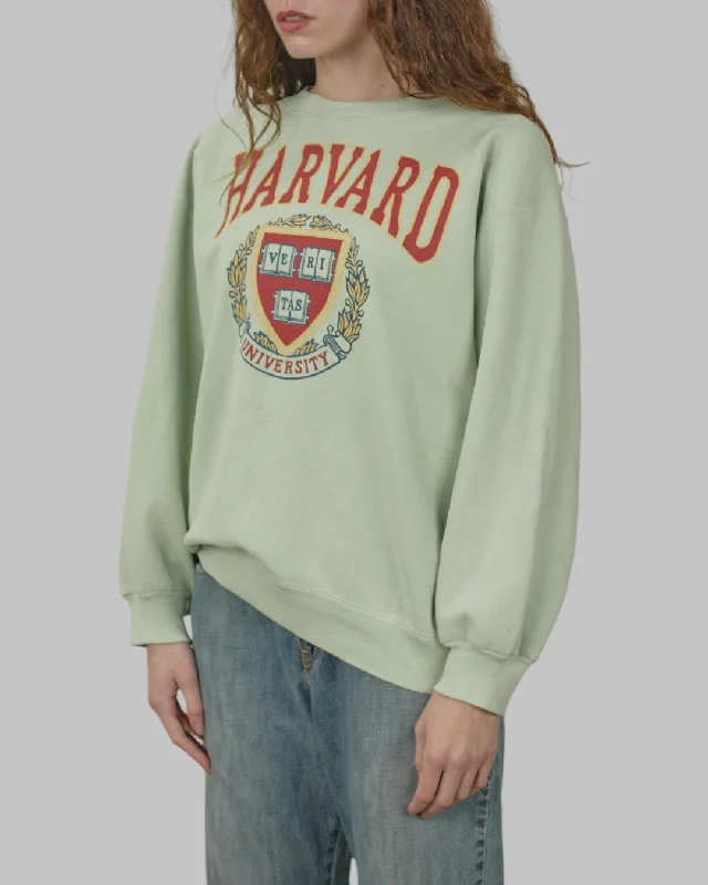 men's heavy sweatshirts-(L) 90s Harvard University