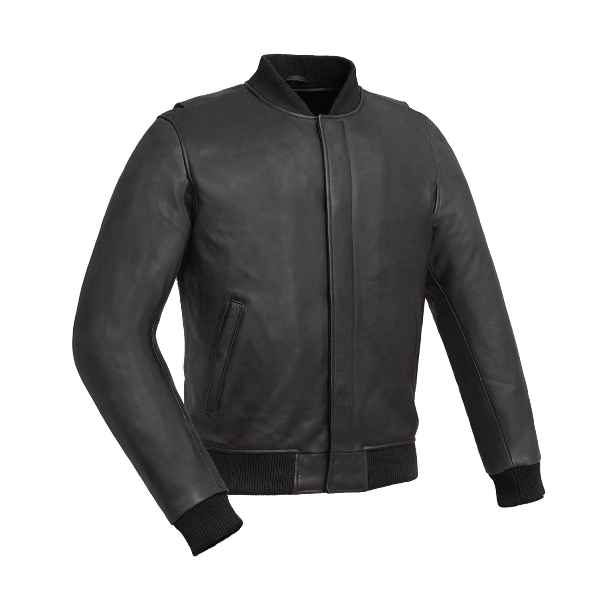 men's designer jackets-Willie Men's Motorcycle Leather Jacket