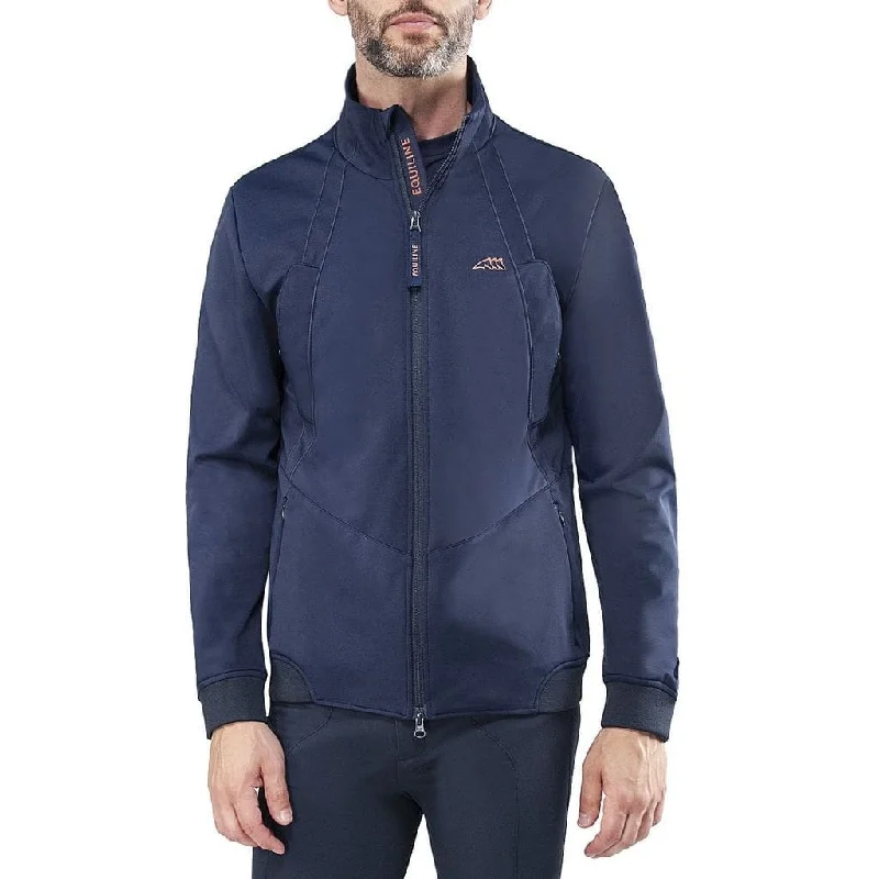 men's vintage jackets-Equiline Men's Softshell Jacket Curtis