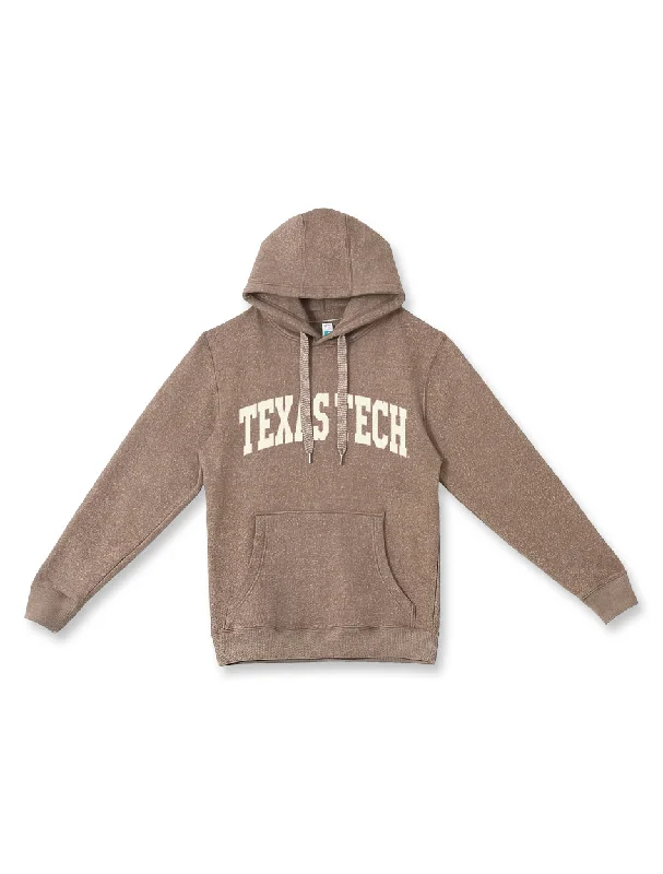 men's fashion-forward sweatshirts-Texas Tech "Sarasota" Knit Hooded Sweatshirt