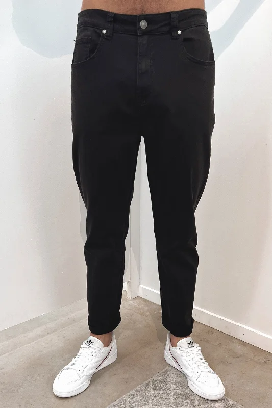 men's lightweight pants-A2 Soho Jean Washed Black