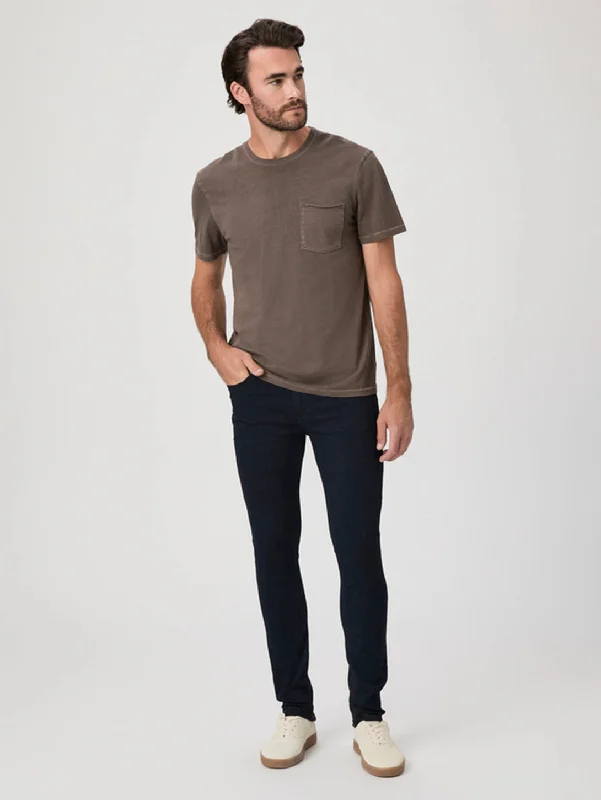 men's cotton pants-Croft Skinny Jean - Inkwell