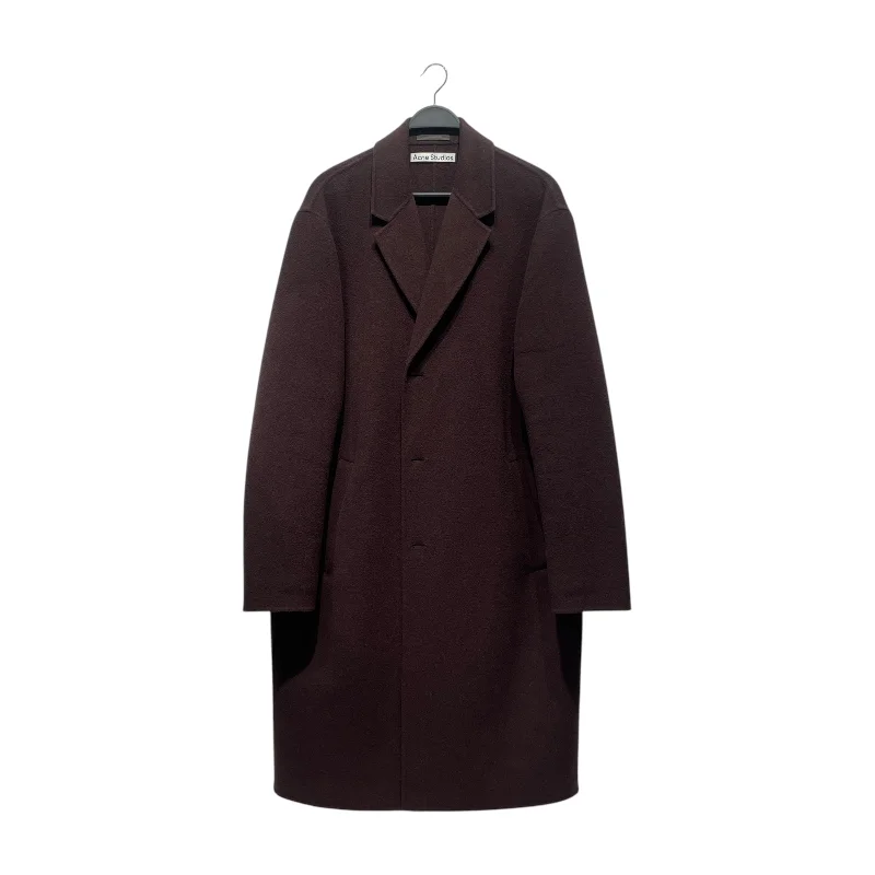 men's hooded coats-Acne Studios/Trench Coat/54/Wool/BRW/