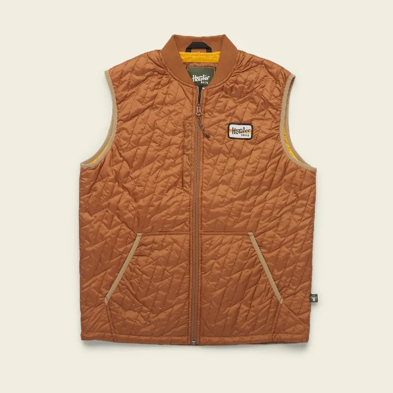 men's insulated vests-Howler Brothers Voltage Quilted Vest