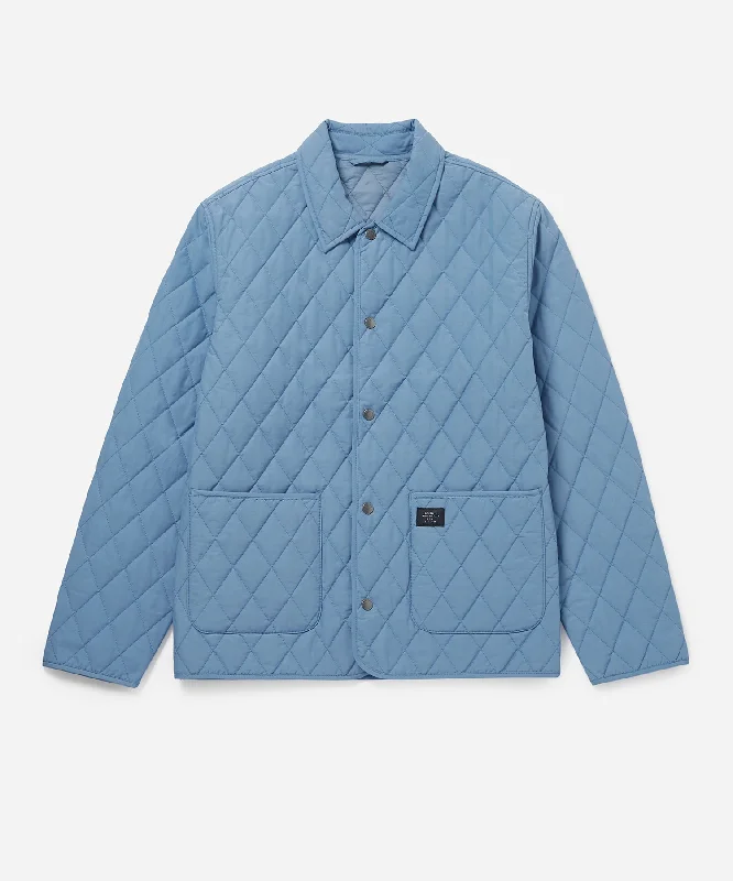 men's denim jackets-Flores Lightweight Quilted Jacket