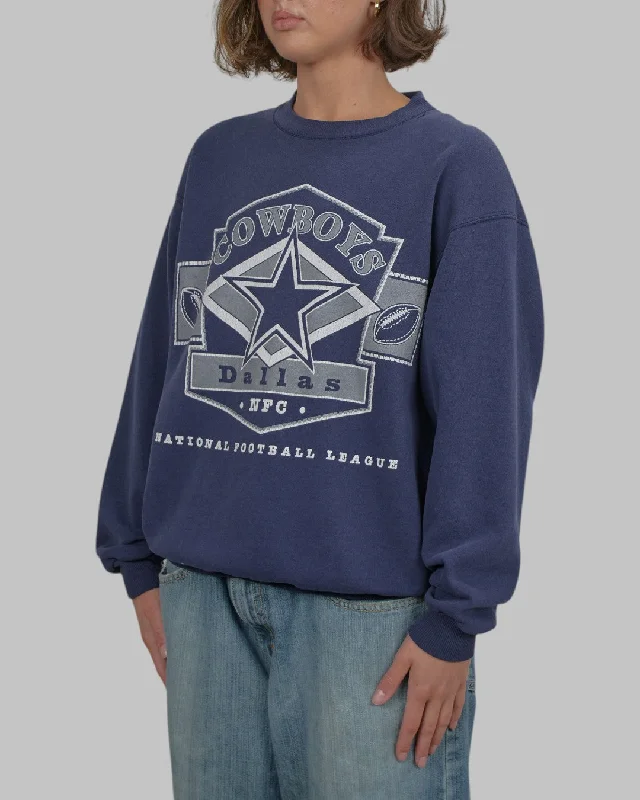 men's everyday sweatshirts-(M) 90s Dallas Cowboys