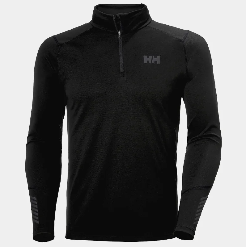 men's breathable jackets-Helly Hansen Lifa Merino Lightweight 1/2 Zip