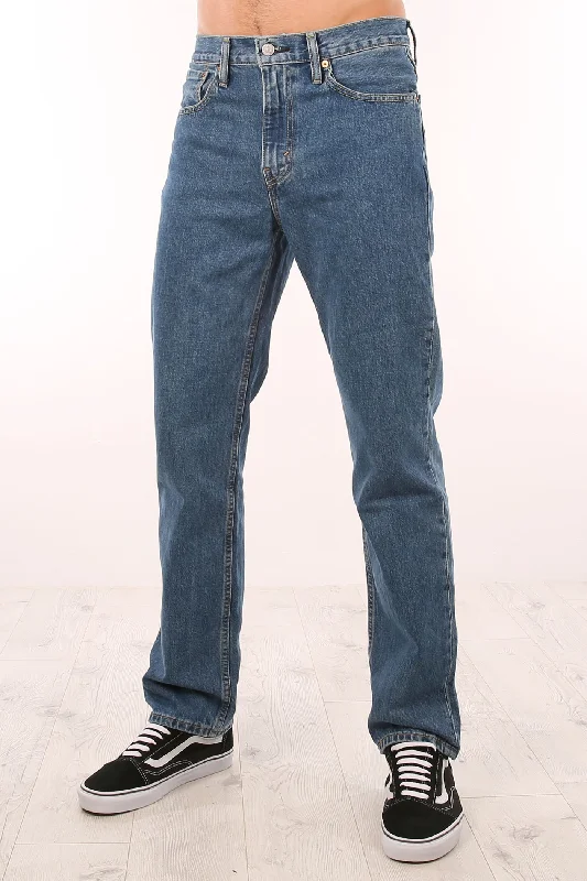 men's trendy trousers-516 Straight Jean Stonewash