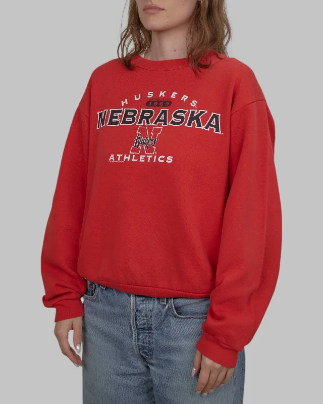 men's trendy sweatshirts-(S) 00s Nebraska Cornhuskers