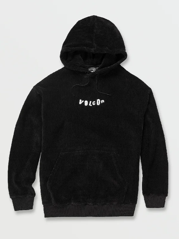 men's cozy hoodies-New Eden Pullover Hoodie - Black