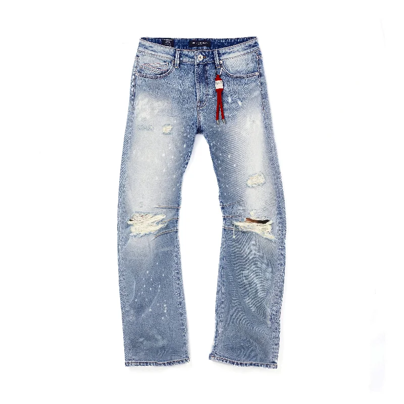 men's office trousers-Cult's Grunge Baggy 607 Jeans in Icy