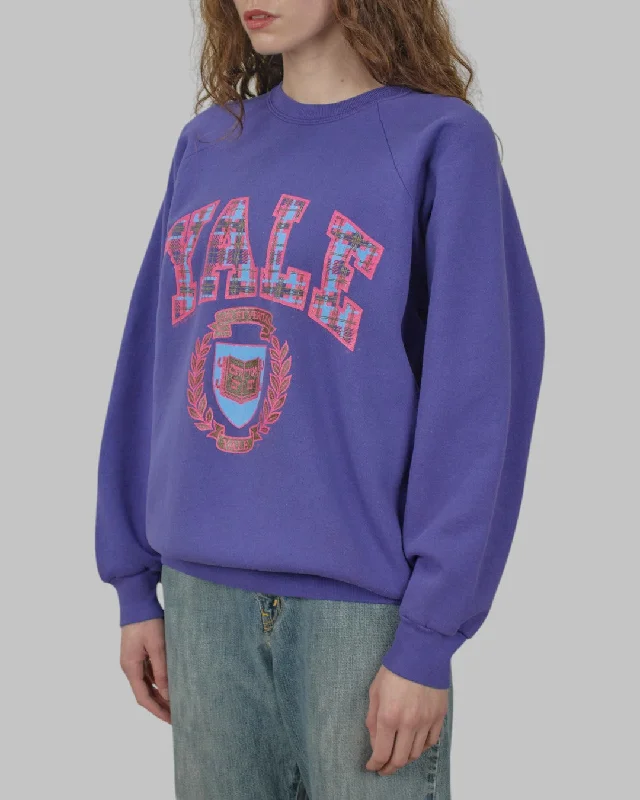 men's breathable sweatshirts-(M/L) 80s Yale University