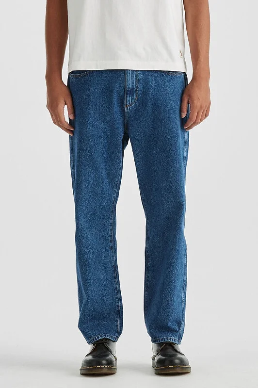 men's drawstring pants-Slacker Jean Rising Indigo