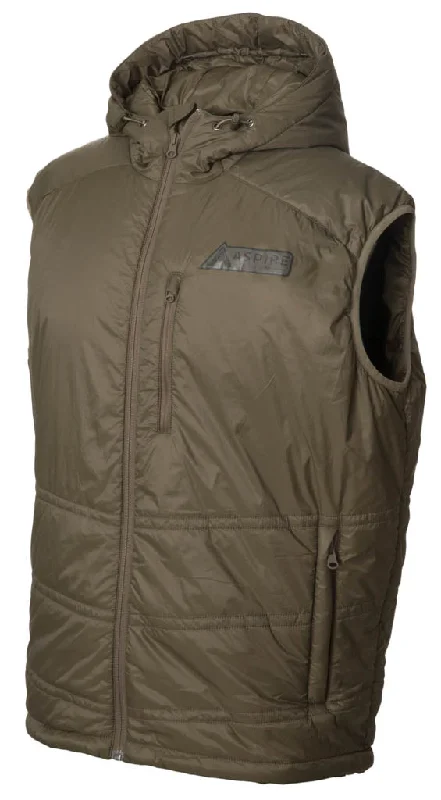 men's backpacking vests-ASPIRE Ignite Hooded Vest