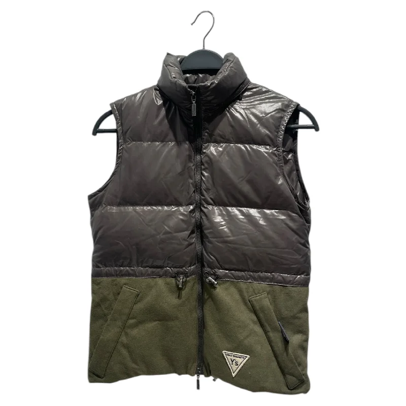 men's modern vests-MONCLER/Y's/Puffer Vest/2/GRN/Moncler x Y's Puffer Vest