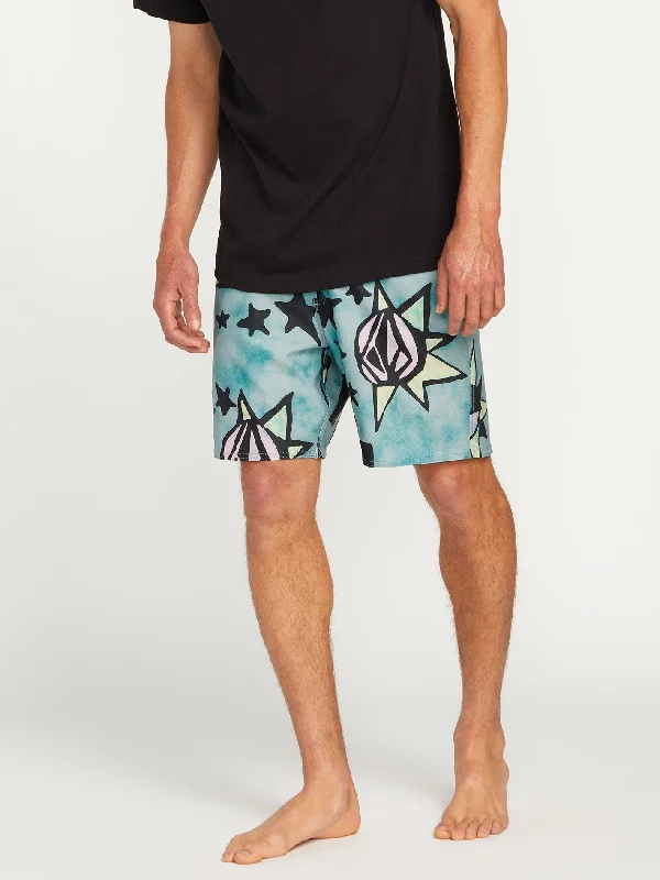 men's sun protection shorts-Chlorine Killer Stoney Trunks - Temple Teal