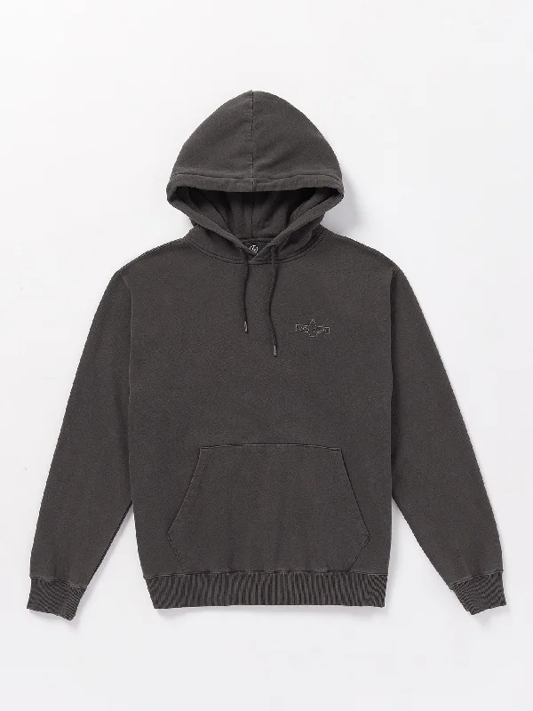 men's weekend hoodies-Lifer Hoodie - Asphalt Black