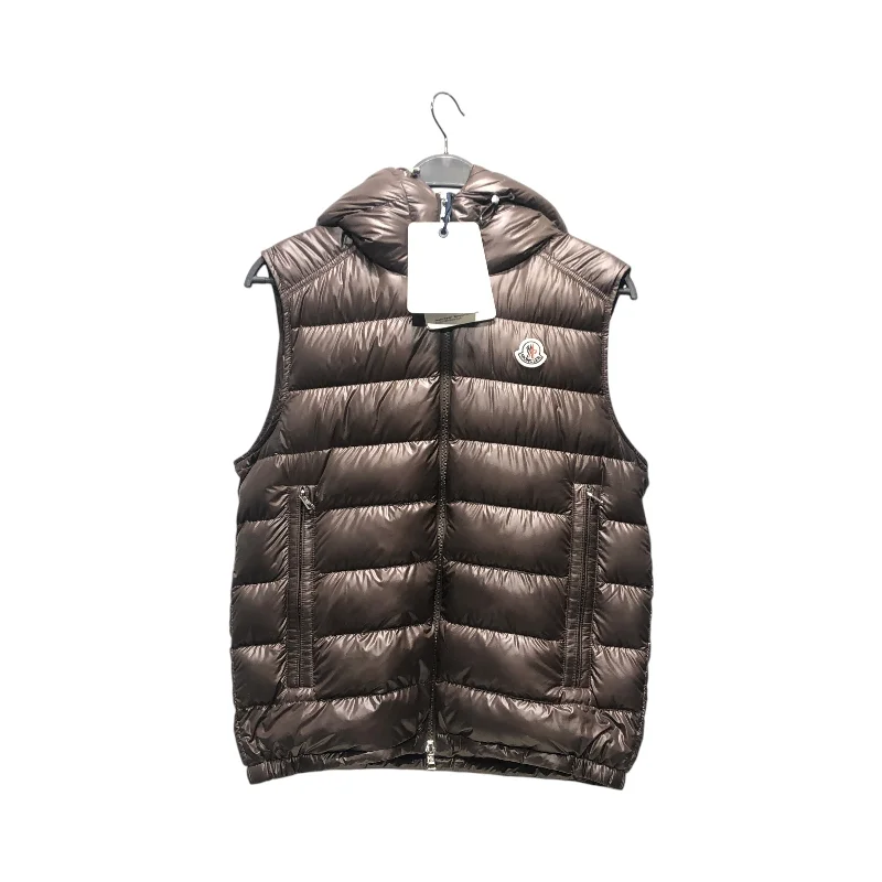 men's tailored vests-MONCLER/Puffer Vest/2/Nylon/BRW/BARANT GILET VEST