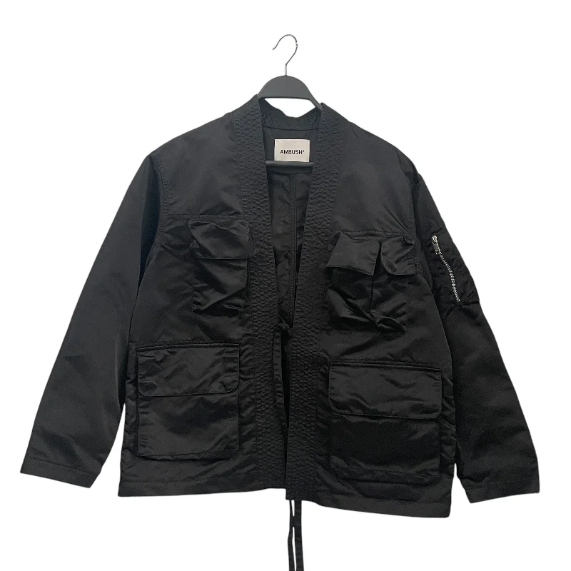 men's budget coats-AMBUSH/Coat/XXS/BLK/KIMONO