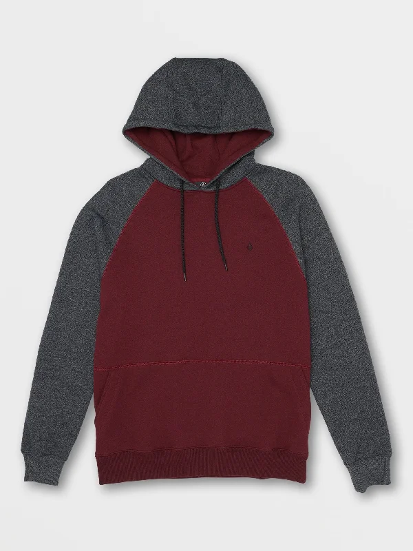 men's checked hoodies-Homak Hoodie - Port