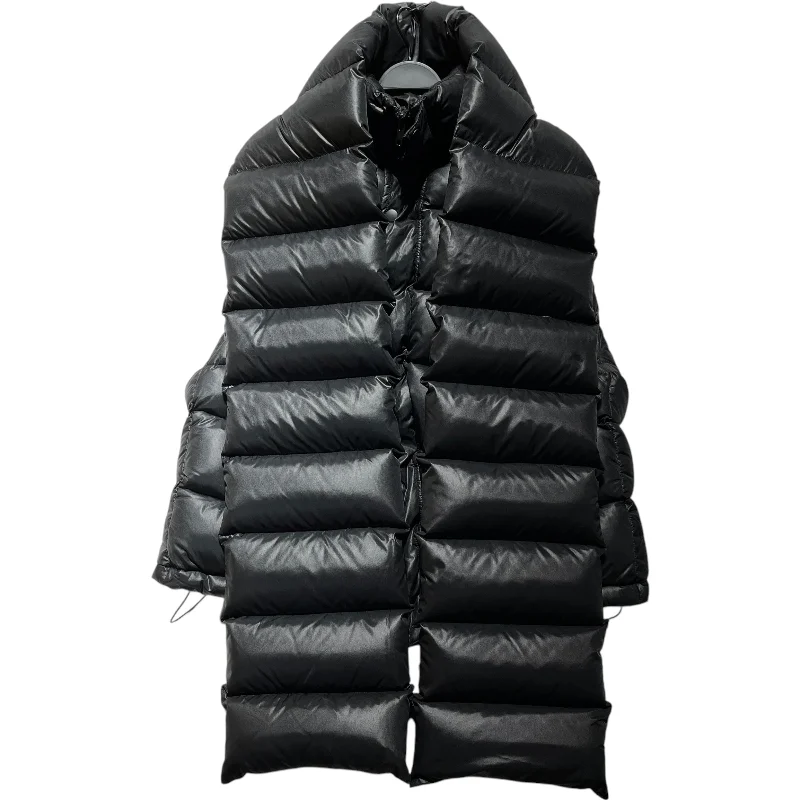 men's trendy vests-BALENCIAGA/Puffer Vest/38/Nylon/GRN/PUFFER VEST/SCARF