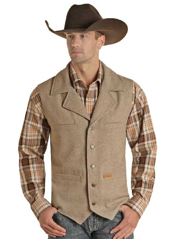 men's safety vests-Men's Powder River Montana Vest #98-1176