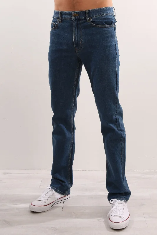 men's cargo pants-Straight Stretch Jean Stonewash