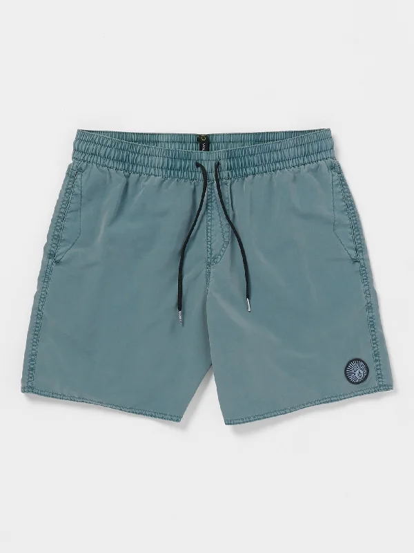 men's premium shorts-Center Trunk 17 - Service Blue