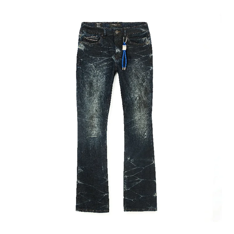 men's jogger pants-Cult's Lenny Bootcut 603 Jeans in Abyss