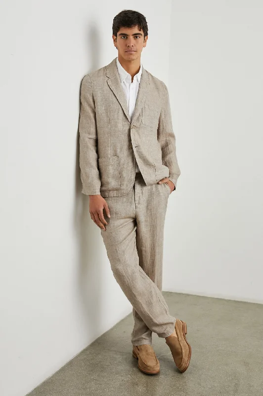 men's tennis jackets-SORRENTO BLAZER - BULGUR