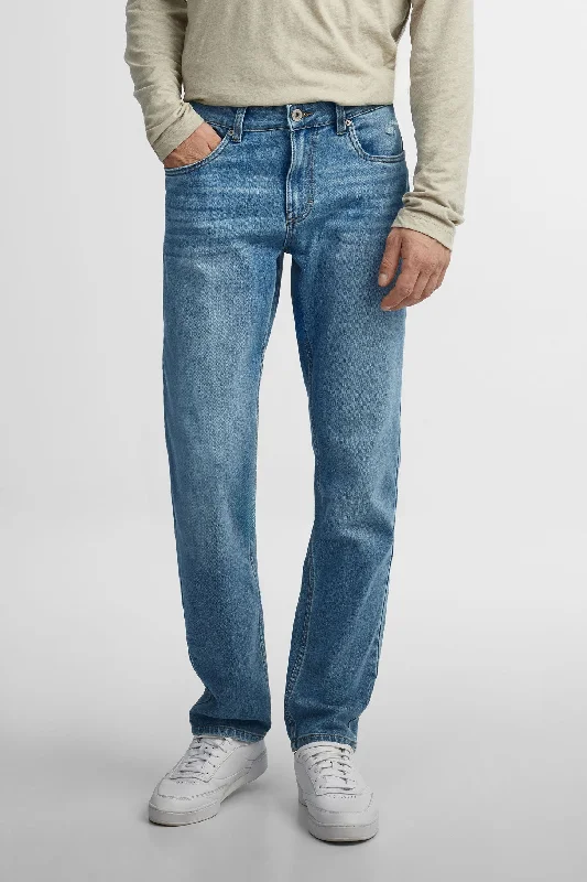 men's event trousers-Jeans coupe droite - Homme