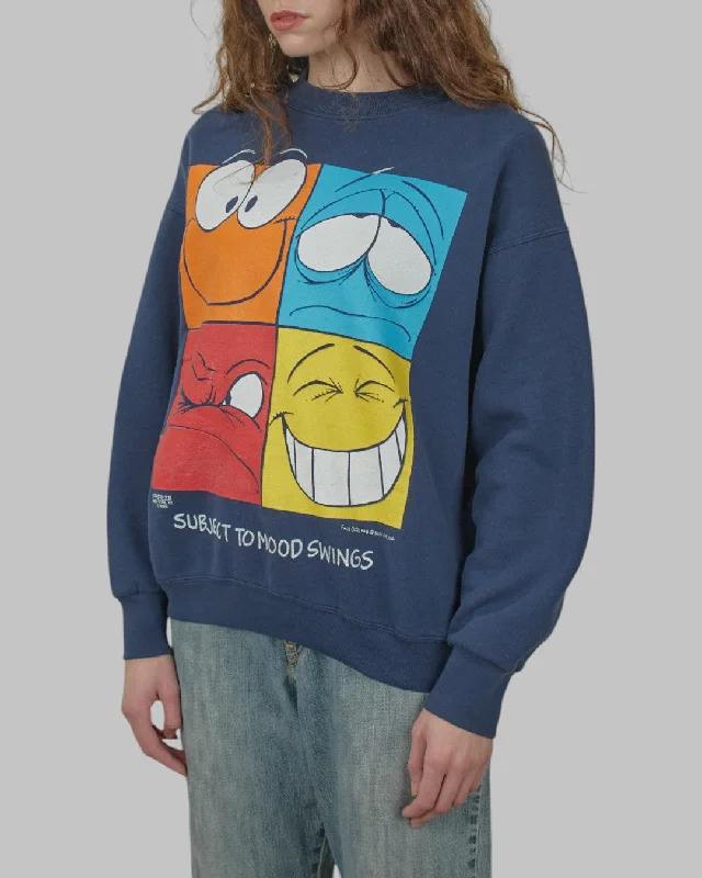 men's streetwear sweatshirts-(M) 90s Mood Swings