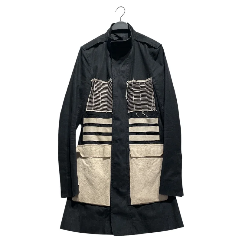 men's modern coats-Rick Owens/Trench Coat/M/BLK/